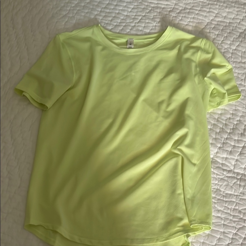 Lululemon Athletica Green Tank Top with Athletic Fit